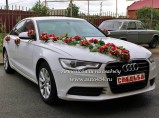 Белая Audi A6 на свадьбу / Челябинск